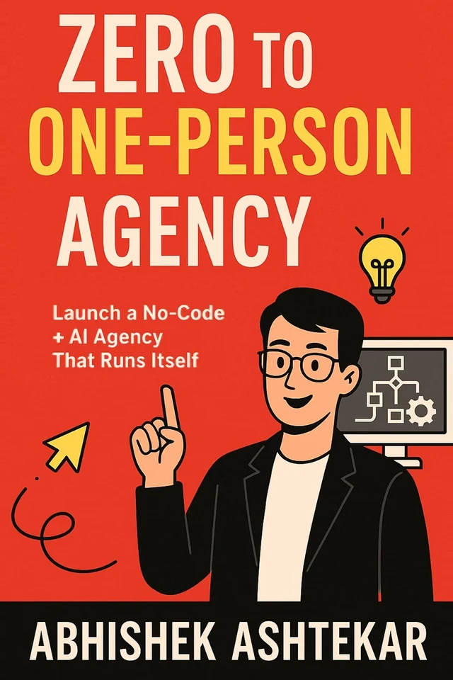 Zero to One-Person Agency book cover